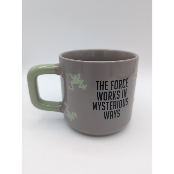 The Force Works in Mysterious Ways - Grogu - Starwars 15oz Coffee Mug - Picture 1 of 4